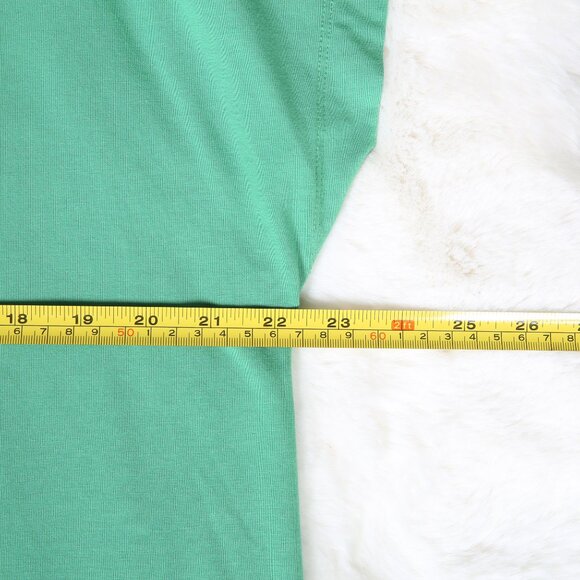 J. Jill Luxe Supima Cotton Pleat-Back Tee Large - Picture 6 of 7